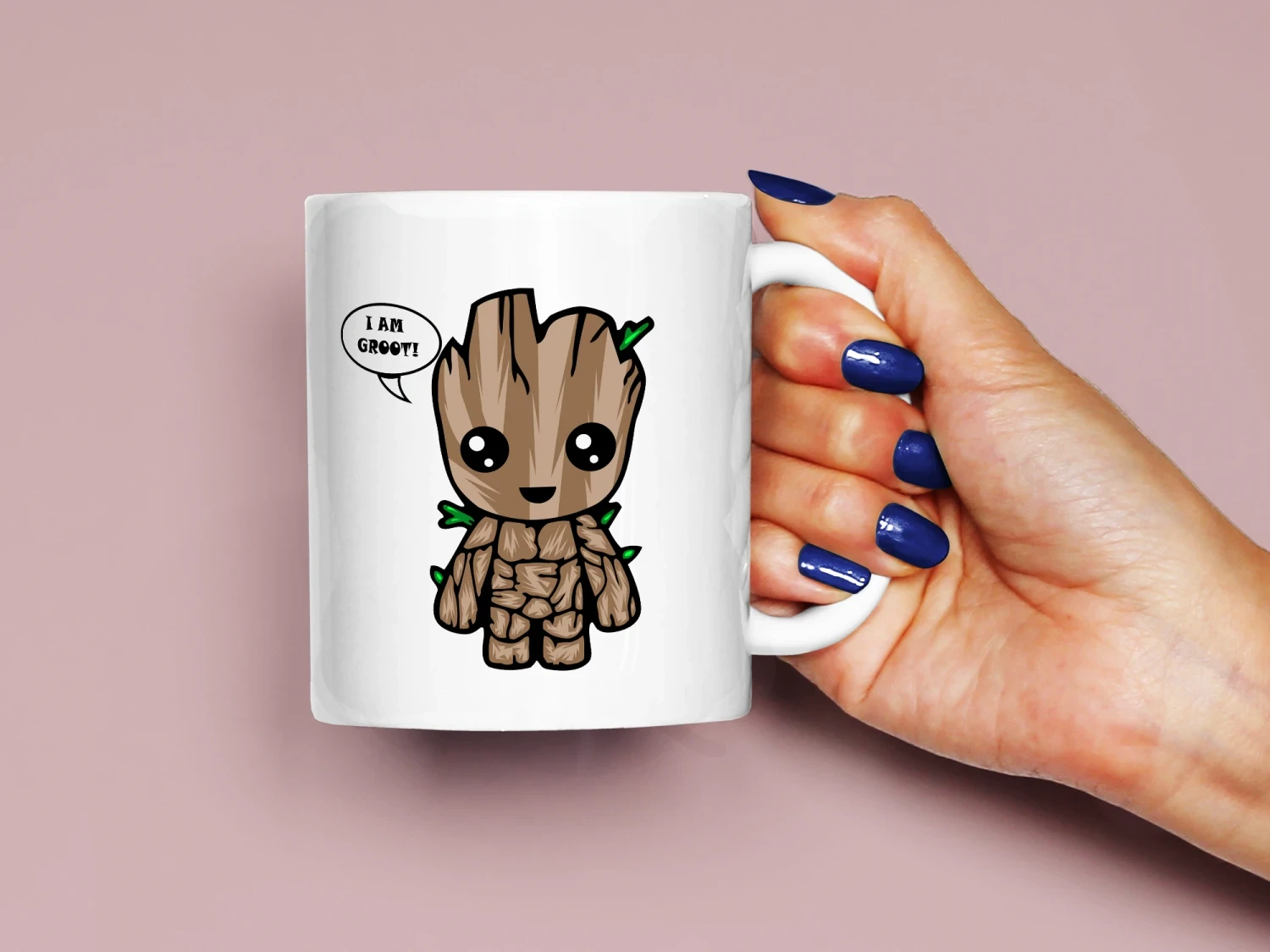 Yetişkin Groot Baskılı Kupa, Kaliteli Baskı, Hediyelik Kupa, CupWorld