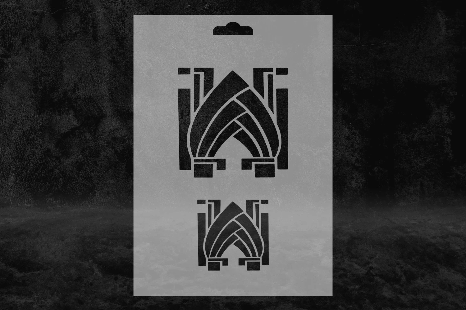 Antik Mısır (I) Desenli Stencil Kalıbı