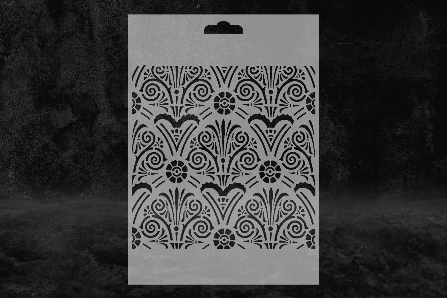 Eski Çağ (II) Motif Desenli Stencil Kalıbı