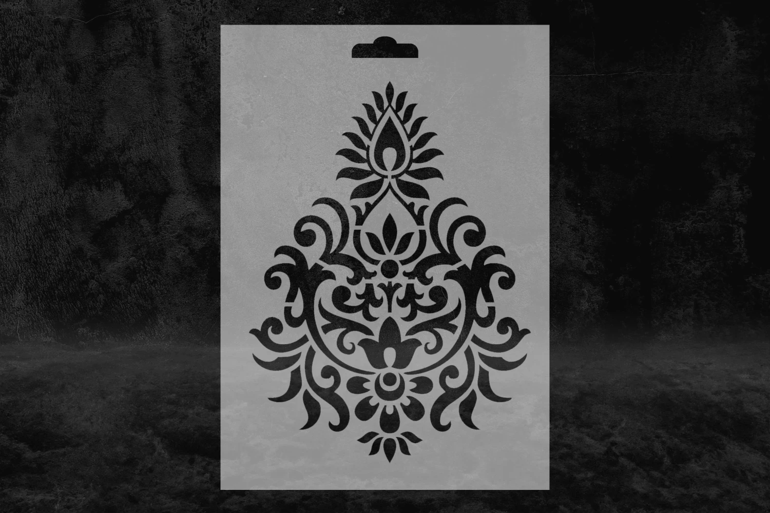Eski Çağ (III) Motif Desenli Stencil Kalıbı