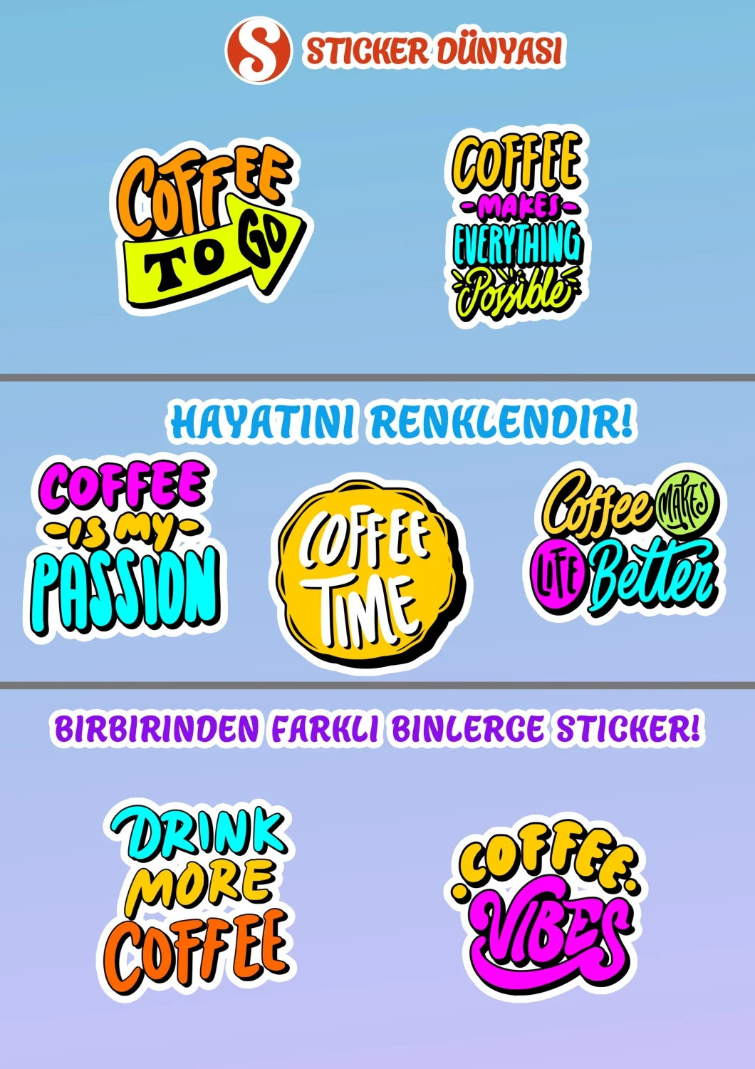 Meyveler Desenli Renkli Sticker Koleksiyonu (Meyveler01) görsel 2