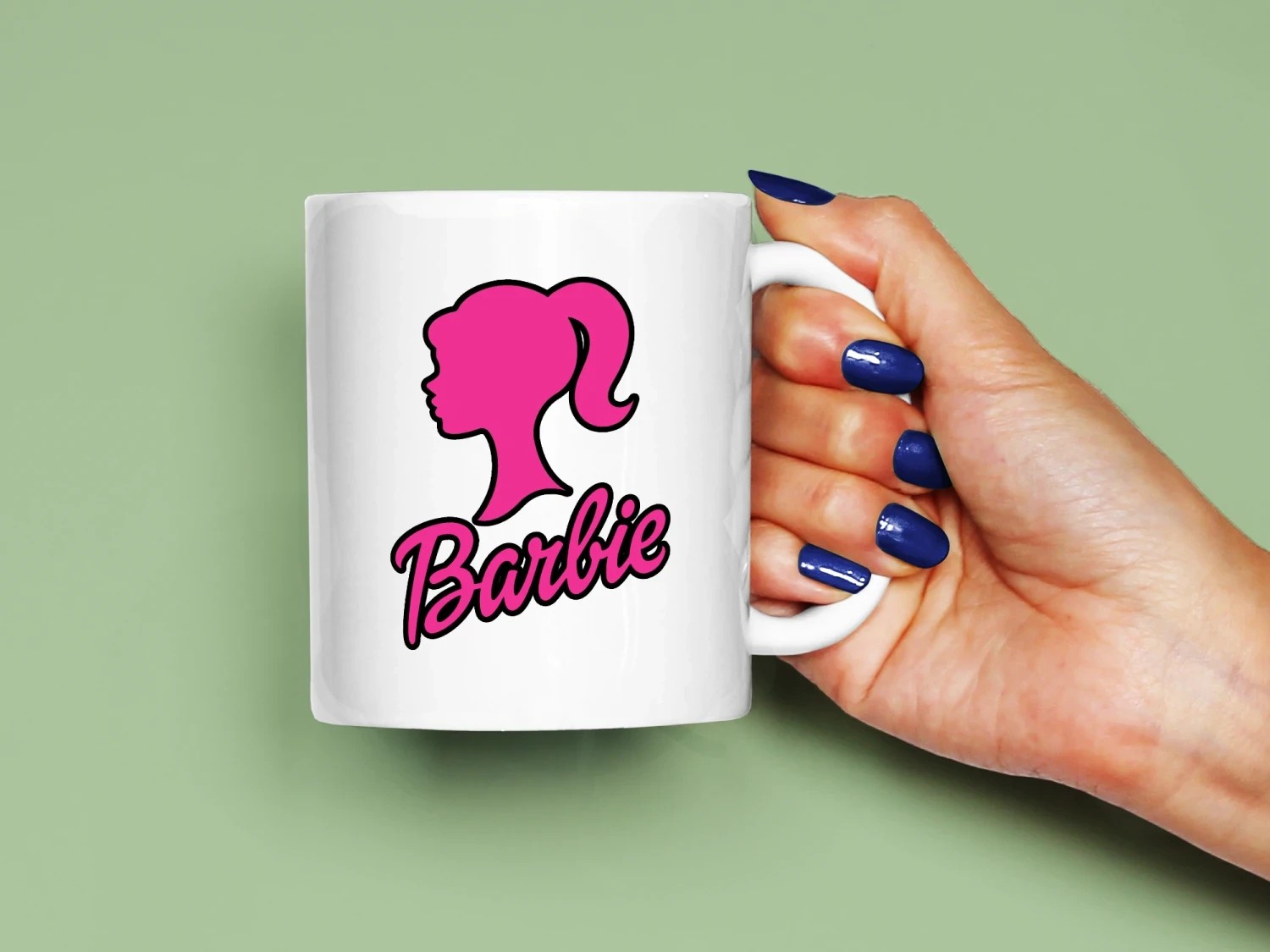 Barbie Baskılı Kupa, Kaliteli Baskı, Hediyelik Kupa, CupWorld