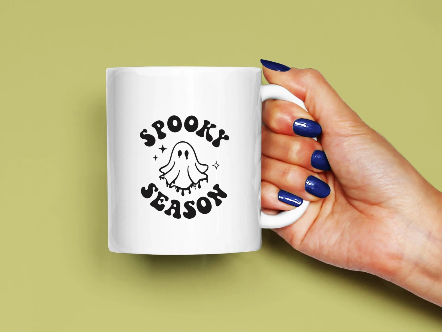 Spooky Season Baskılı Kupa, Kaliteli Baskı, Hediyelik Kupa, CupWorld