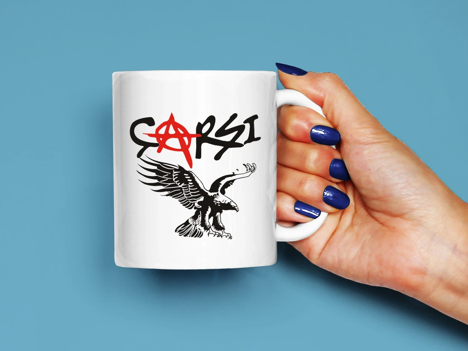 BJK Çarşı Logo Baskılı Kupa, Kaliteli Baskı, Hediyelik Kupa, CupWorld