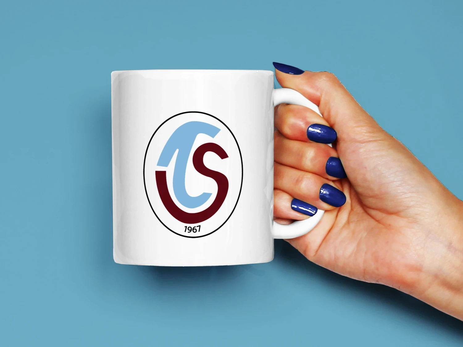 Trabzon Eski Logo Baskılı Kupa, Kaliteli Baskı, Hediyelik Kupa, CupWorld