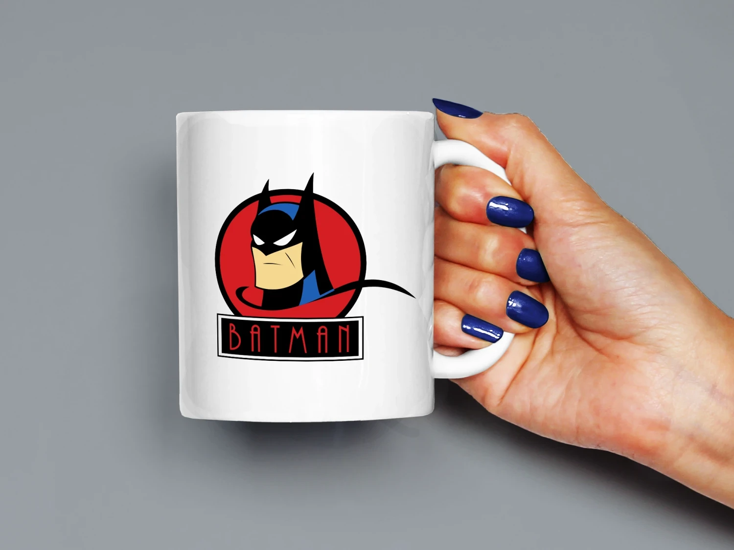 Batman Çizgi Karakteri Baskılı Kupa, Kaliteli Baskı, Hediyelik Kupa, CupWorld