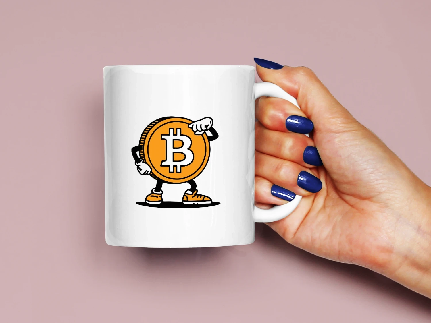 Eğlenceli Bitcoin Baskılı Kupa, Kaliteli Baskı, Hediyelik Kupa, CupWorld