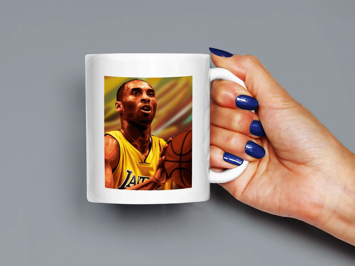Kobe Bryant Baskılı Kupa, Kaliteli Baskı, Hediyelik Kupa, CupWorld