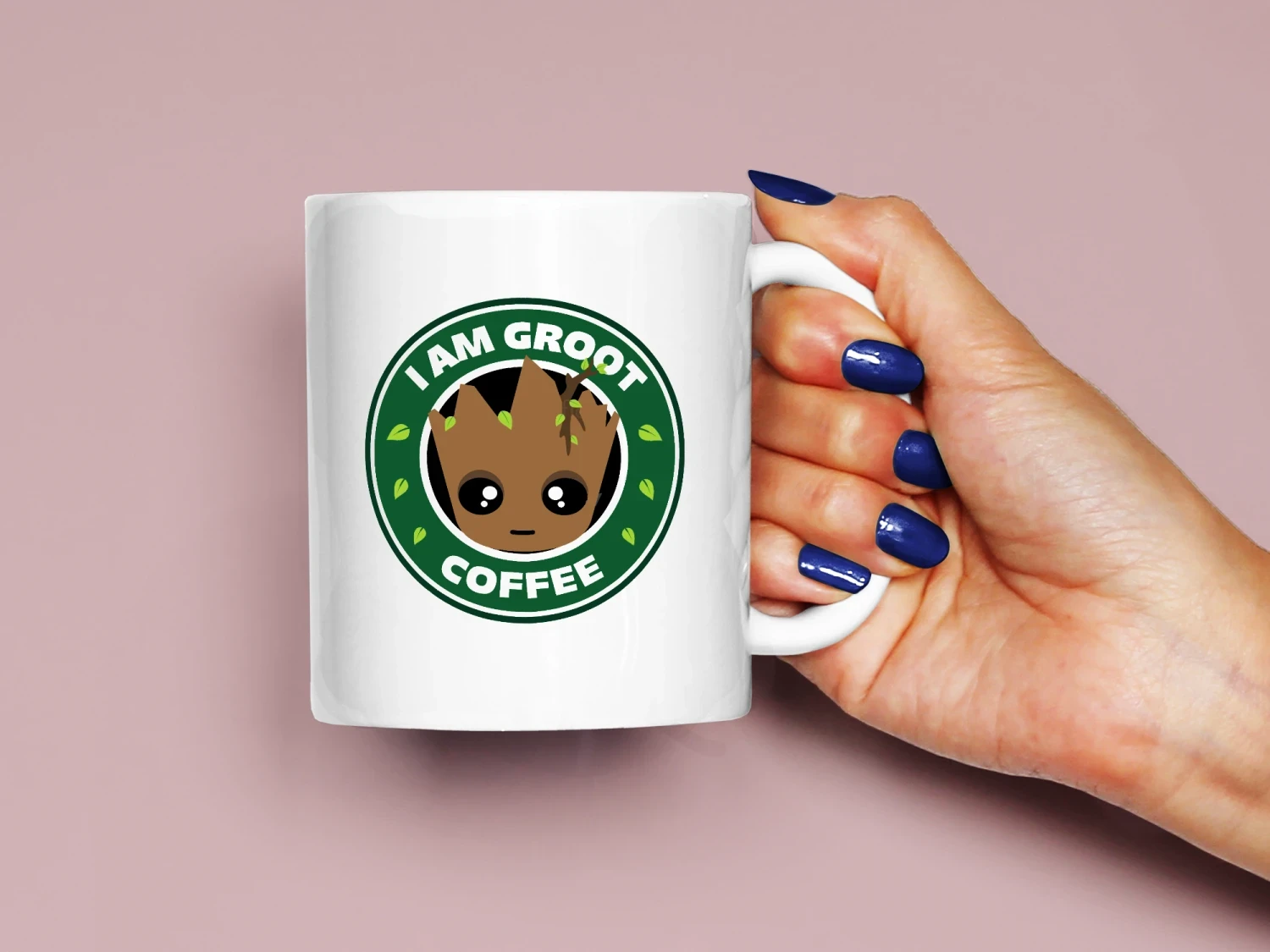 Minik Groot Kahve Baskılı Kupa, Kaliteli Baskı, Hediyelik Kupa, CupWorld