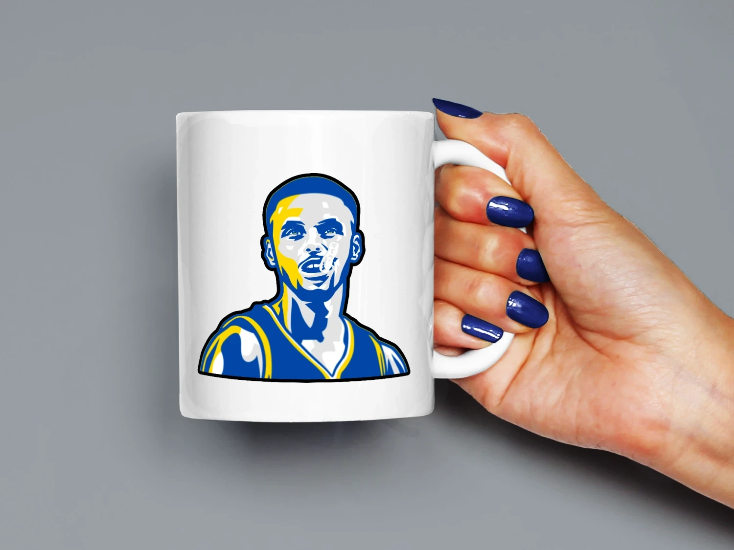 Stephen Curry Baskılı Kupa, Kaliteli Baskı, Hediyelik Kupa, CupWorld