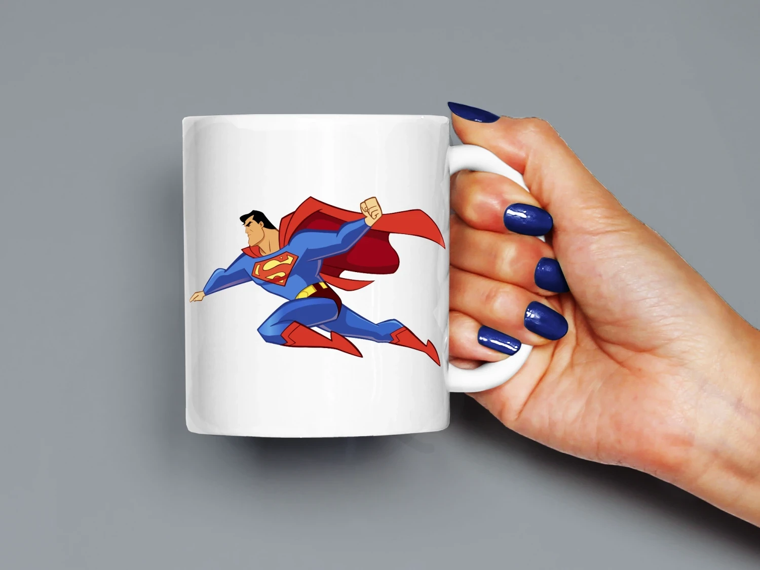Superman Baskılı Kupa, Kaliteli Baskı, Hediyelik Kupa, CupWorld