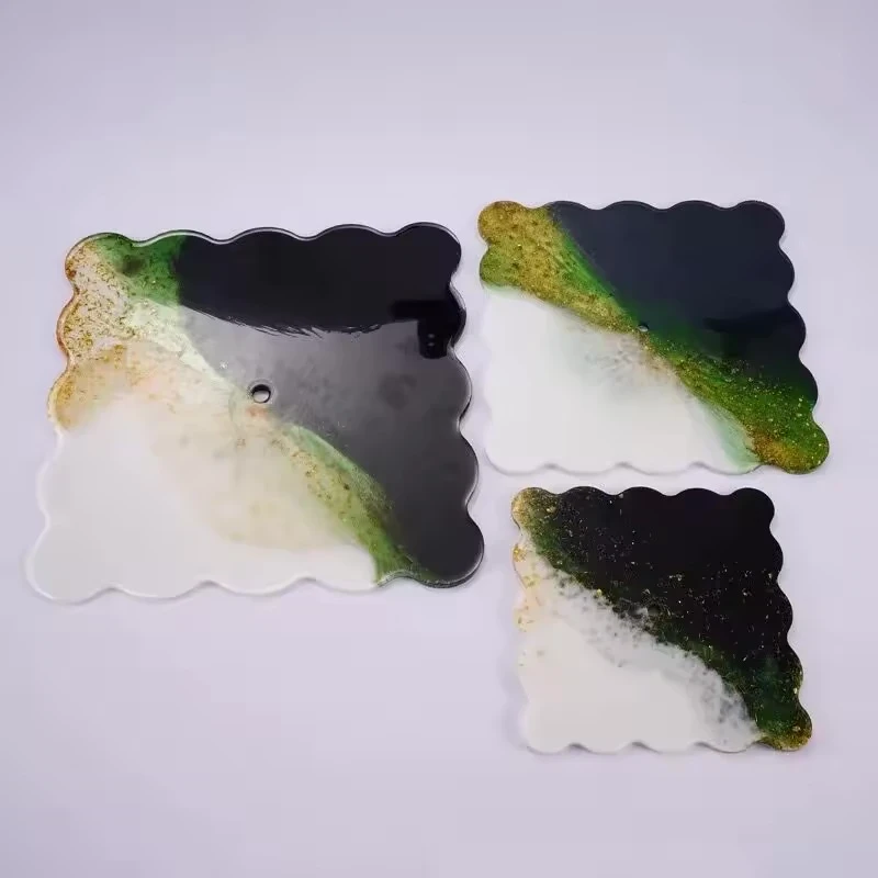 Epoksi üç Katlı Tepsi Kalıbı görsel 3